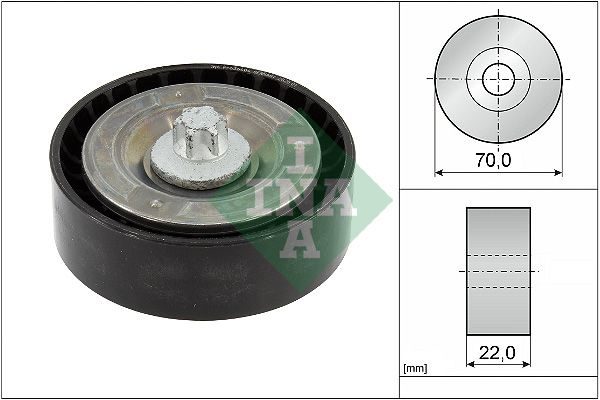 Обвідний ролик ременя приводного SCHAEFFLER INA 532089510 - zapix