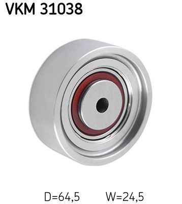 Обвідний ролик ременя приводного SKF VKM31038 - zapix