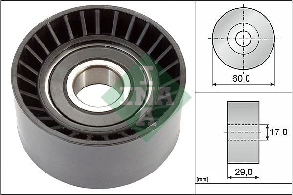 Обвідний ролик ременя приводного SCHAEFFLER INA 532036420 - zapix