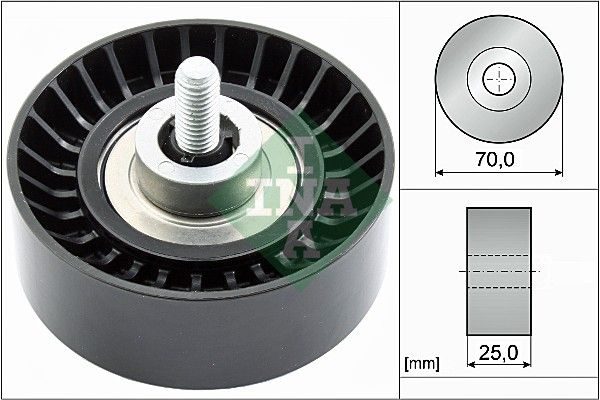 Обвідний ролик ременя приводного SCHAEFFLER INA 532065510 - zapix
