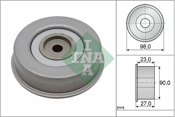 Обвідний ролик ременя приводного SCHAEFFLER INA 532038120 - zapix