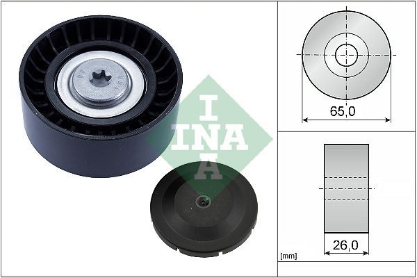 Обвідний ролик ременя приводного SCHAEFFLER INA 532074810 - zapix