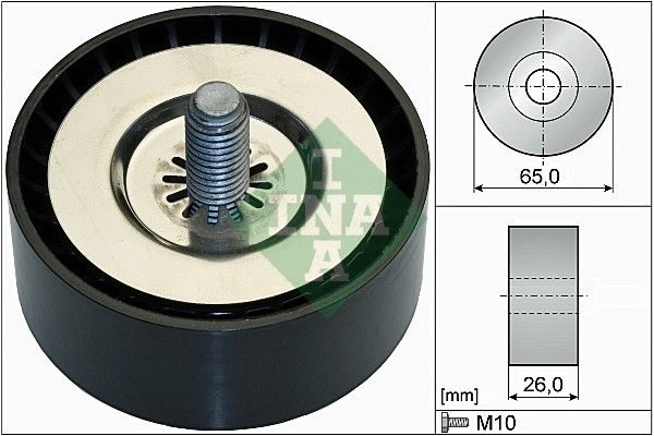 Обвідний ролик ременя приводного SCHAEFFLER INA 532073610 - zapix
