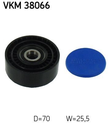 Обвідний ролик ременя приводного SKF VKM38066 - zapix