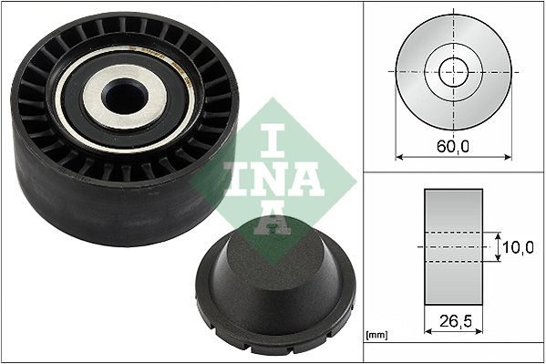 Обвідний ролик ременя приводного SCHAEFFLER INA 532033110 - zapix