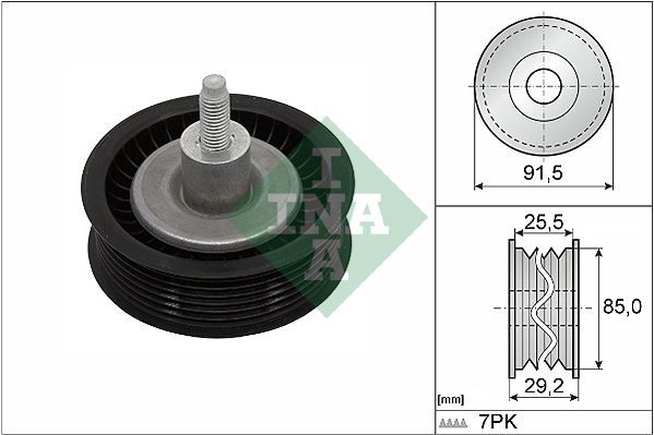Обвідний ролик ременя приводного SCHAEFFLER INA 532090910 - zapix