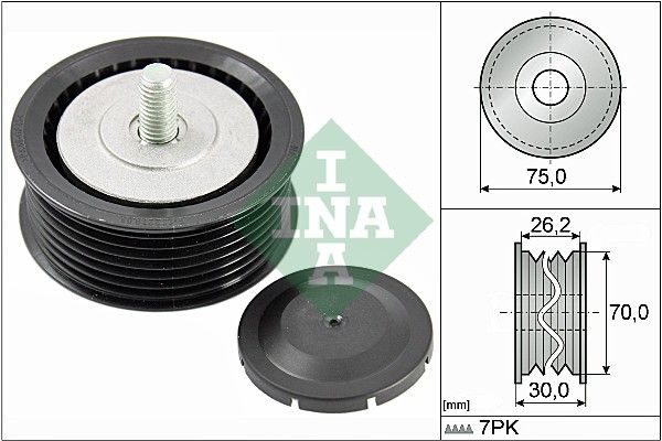 Обвідний ролик ременя приводного SCHAEFFLER INA 532080010 - zapix