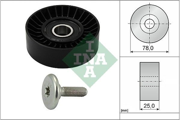 Обвідний ролик ременя приводного SCHAEFFLER INA 532043910 - zapix