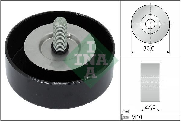 Обвідний ролик ременя приводного SCHAEFFLER INA 532065810 - zapix