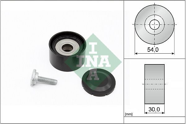 Обвідний ролик ременя приводного SCHAEFFLER INA 532023410 - zapix