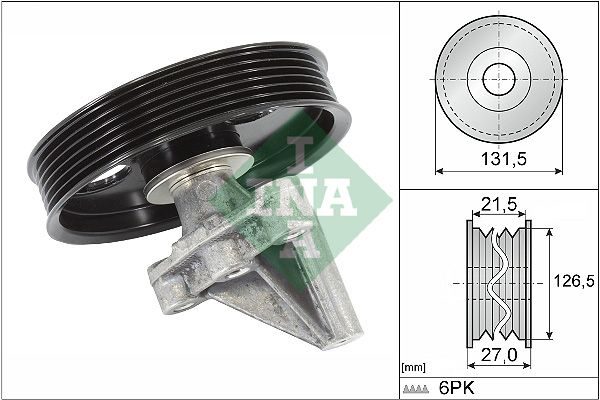 Обвідний ролик ременя приводного SCHAEFFLER INA 532035410 - zapix