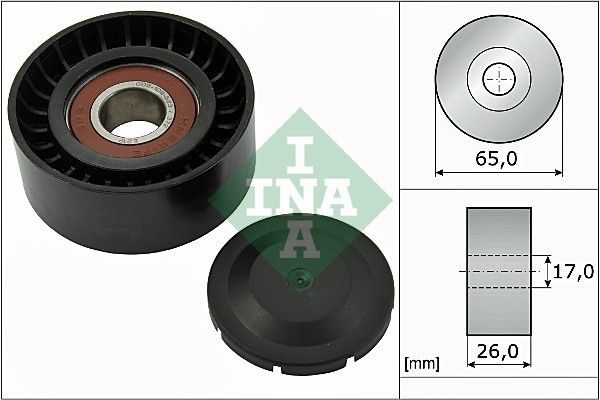 Обвідний ролик ременя приводного SCHAEFFLER INA 532055710 - zapix