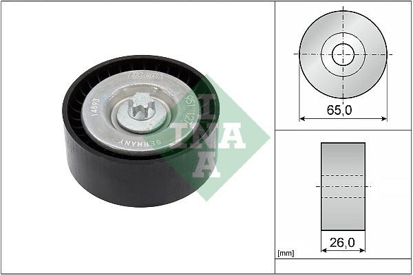 Обвідний ролик ременя приводного SCHAEFFLER INA 532063010 - zapix