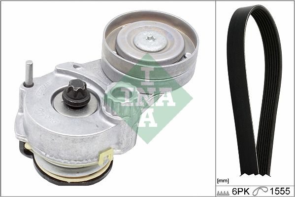 Комплект поліклинових ременів SCHAEFFLER INA 529032710 - zapix