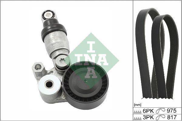 Комплект поліклинових ременів SCHAEFFLER INA 529054010 - zapix
