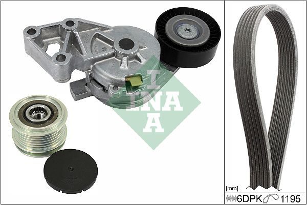 Комплект поліклинових ременів SCHAEFFLER INA 529046520 - zapix