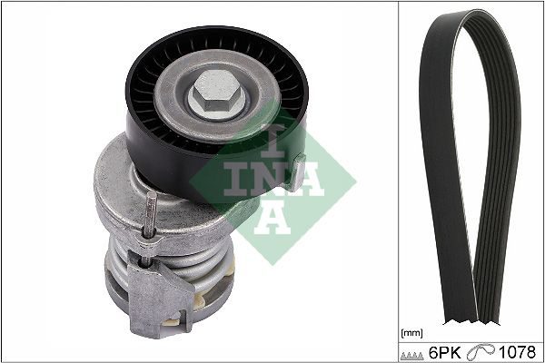Комплект поліклинових ременів SCHAEFFLER INA 529010310 - zapix