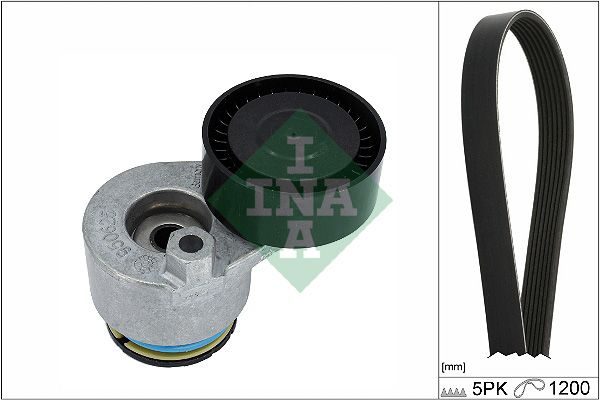 Комплект поліклинових ременів SCHAEFFLER INA 529051110 - zapix