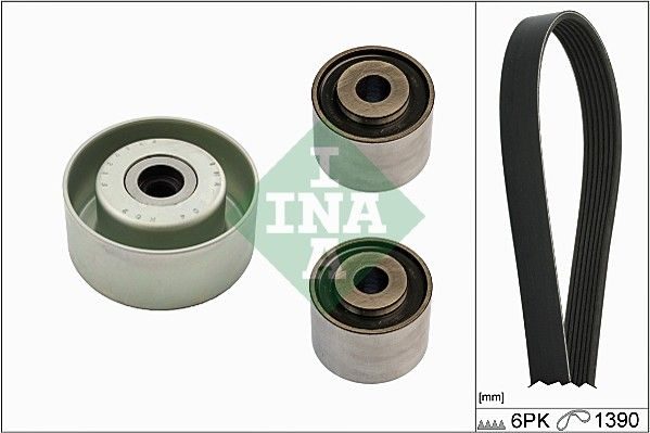 Комплект поліклинових ременів SCHAEFFLER INA 529015710 - zapix
