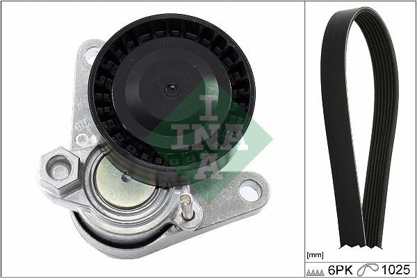 Комплект поліклинових ременів SCHAEFFLER INA 529016710 - zapix