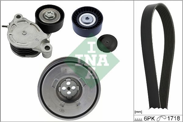 Комплект поліклинових ременів SCHAEFFLER INA 529051620 - zapix