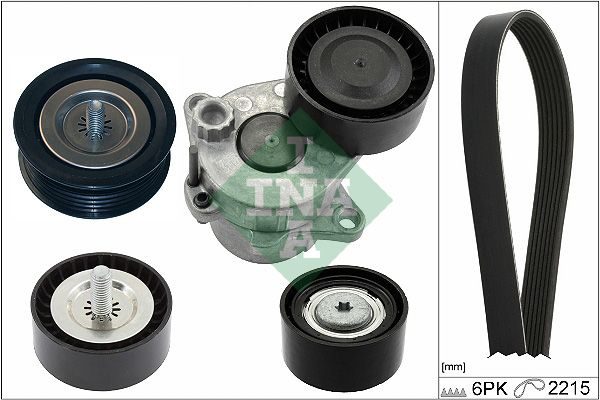 Комплект поліклинових ременів SCHAEFFLER INA 529036110 - zapix