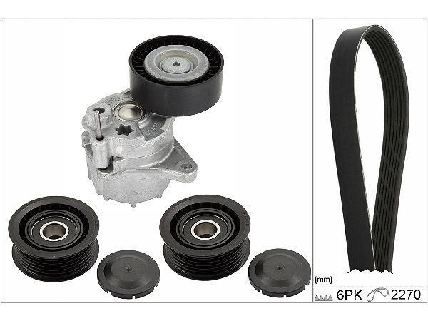 Комплект поліклинових ременів SCHAEFFLER INA 529044910 - zapix