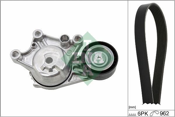 Комплект поліклинових ременів SCHAEFFLER INA 529033510 - zapix