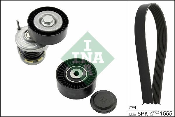 Комплект поліклинових ременів SCHAEFFLER INA 529053510 - zapix