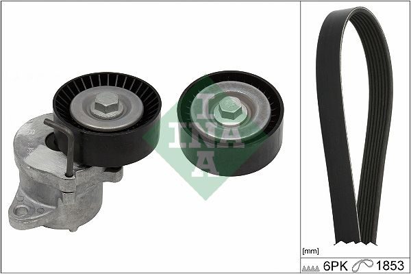 Комплект поліклинових ременів SCHAEFFLER INA 529035110 - zapix
