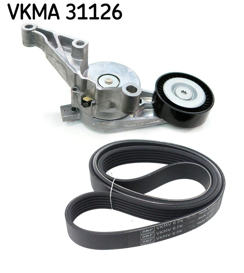 Комплект поліклинових ременів SKF VKMA31126 - zapix
