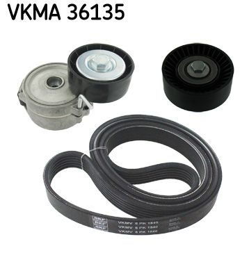 Комплект поліклинових ременів SKF VKMA36135 - zapix