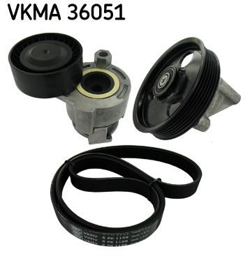 Комплект поліклинових ременів SKF VKMA36051 - zapix