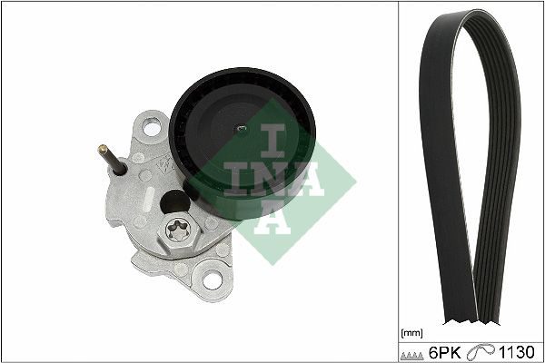 Комплект поліклинових ременів SCHAEFFLER INA 529047610 - zapix