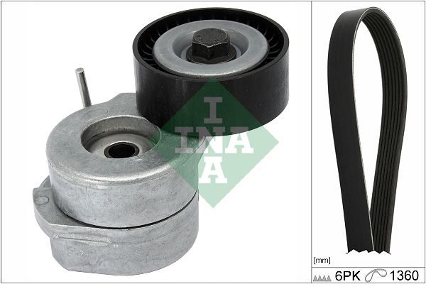Комплект поліклинових ременів SCHAEFFLER INA 529029310 - zapix