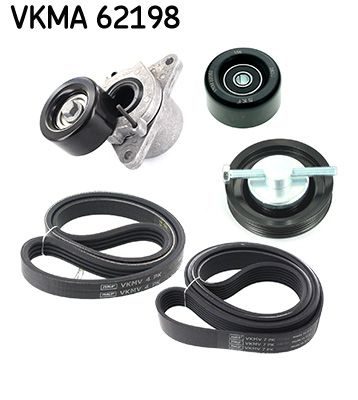 Комплект поліклинових ременів SKF VKMA62198 - zapix