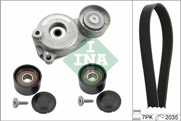 Комплект поліклинових ременів SCHAEFFLER INA 529005010 - zapix