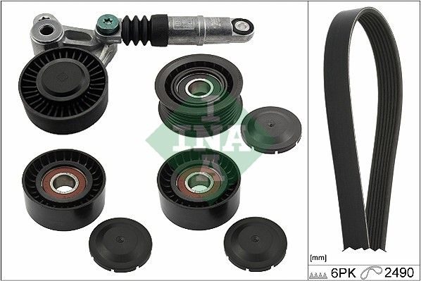 Комплект поліклинових ременів SCHAEFFLER INA 529020910 - zapix