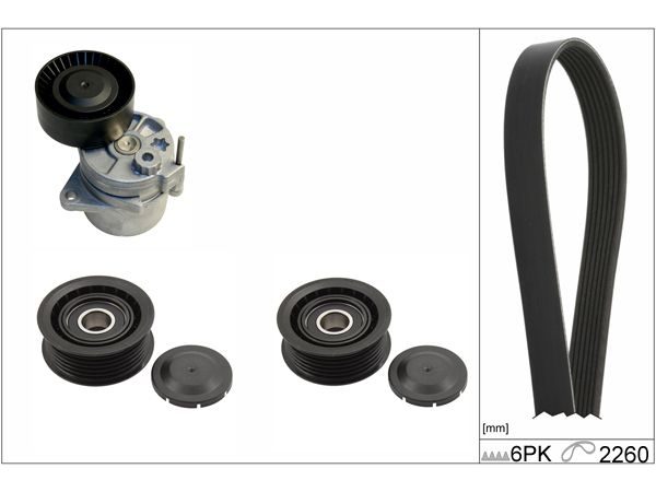 Комплект поліклинових ременів SCHAEFFLER INA 529011510 - zapix