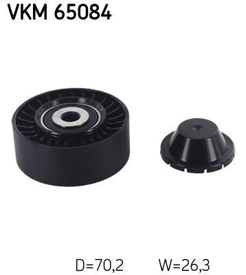 Обвідний ролик ременя приводного SKF VKM65084 - zapix