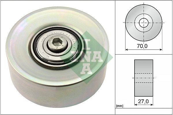 Обвідний ролик ременя приводного SCHAEFFLER INA 532039810 - zapix