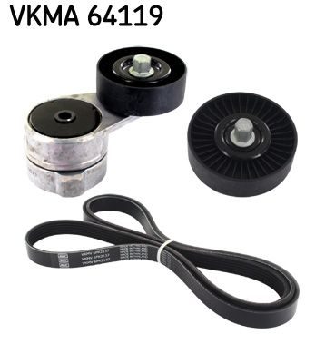 Комплект поліклинових ременів SKF VKMA64119 - zapix