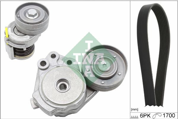 Комплект поліклинових ременів SCHAEFFLER INA 529034210 - zapix