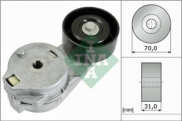 Натяжний пристрій ременя поліклінового SCHAEFFLER INA 534054810 - zapix