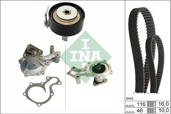 Комплект ременя ГРМ SCHAEFFLER INA 530070030 - zapix