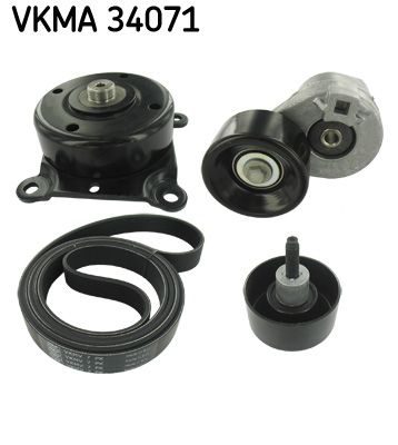 Комплект поліклинових ременів SKF VKMA34071 - zapix