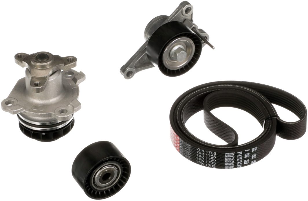 Комплект поліклинових ременів GATES KP17PK1705 - zapix