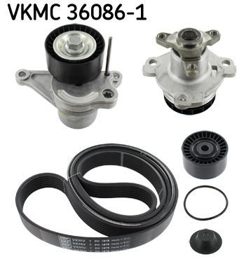 Комплект поліклинових ременів SKF VKMC360861 - zapix