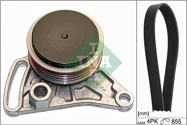 Комплект поліклинових ременів SCHAEFFLER INA 529009910 - zapix