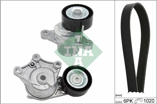 Комплект поліклинових ременів SCHAEFFLER INA 529032310 - zapix